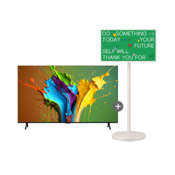 LG QNED TV 스탠드 98인치 + 스탠바이미2 (98QNED89TSP) 넷플릭스 프리미엄